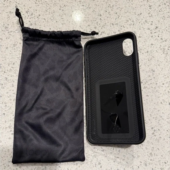 Loopy Original - iPhone Xs Max - Midnight Leopard / Matte & Gloss / Righty - Picture 3 of 3